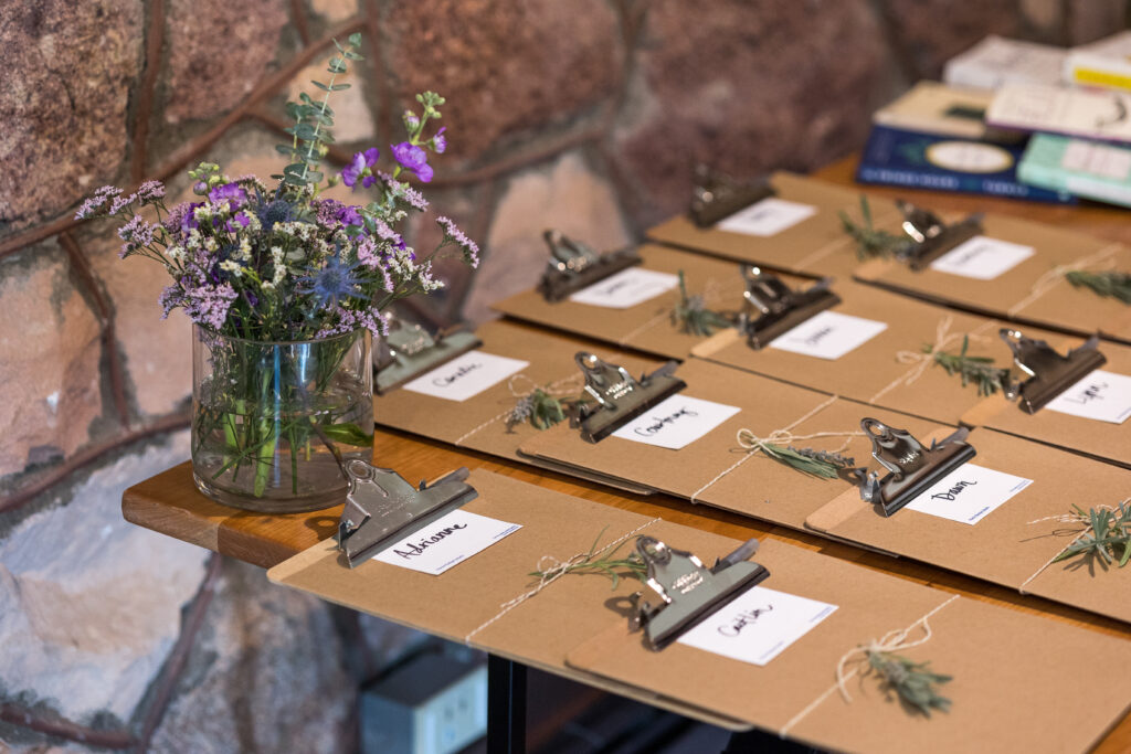 welcome-packets-womens-retreat-the-chautauqua-colorado-boulder