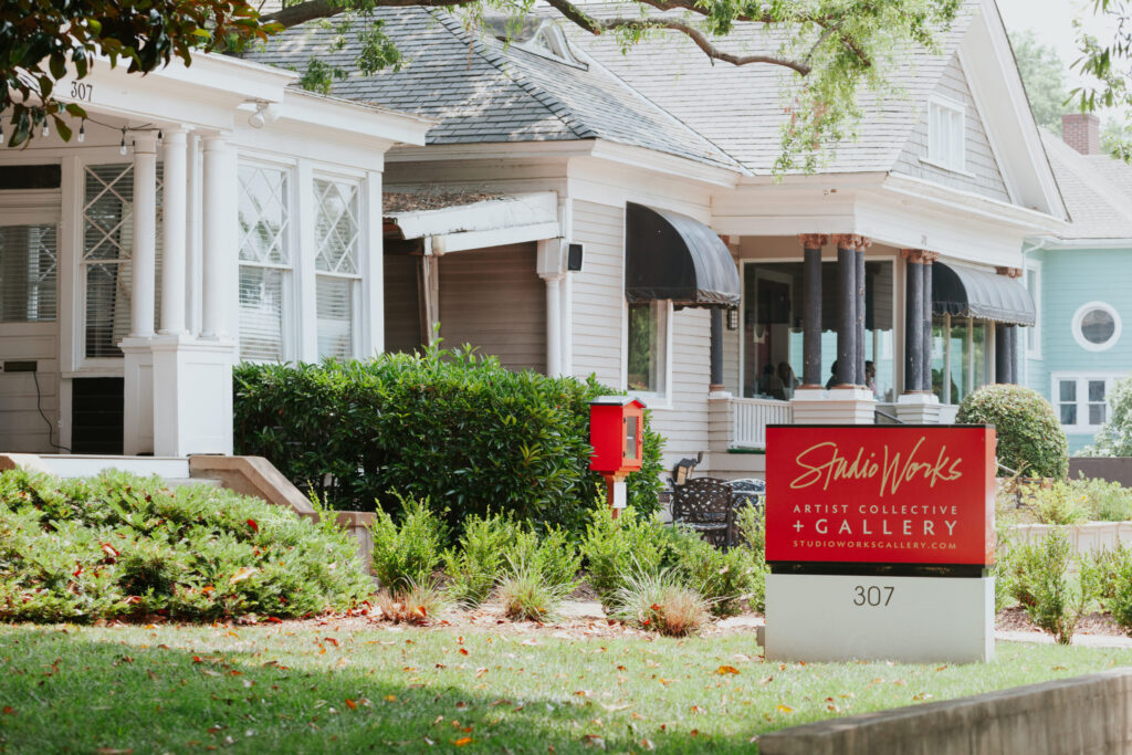 studioworks-gallery-sign-historic-dilworth-east-blvd-charlotte