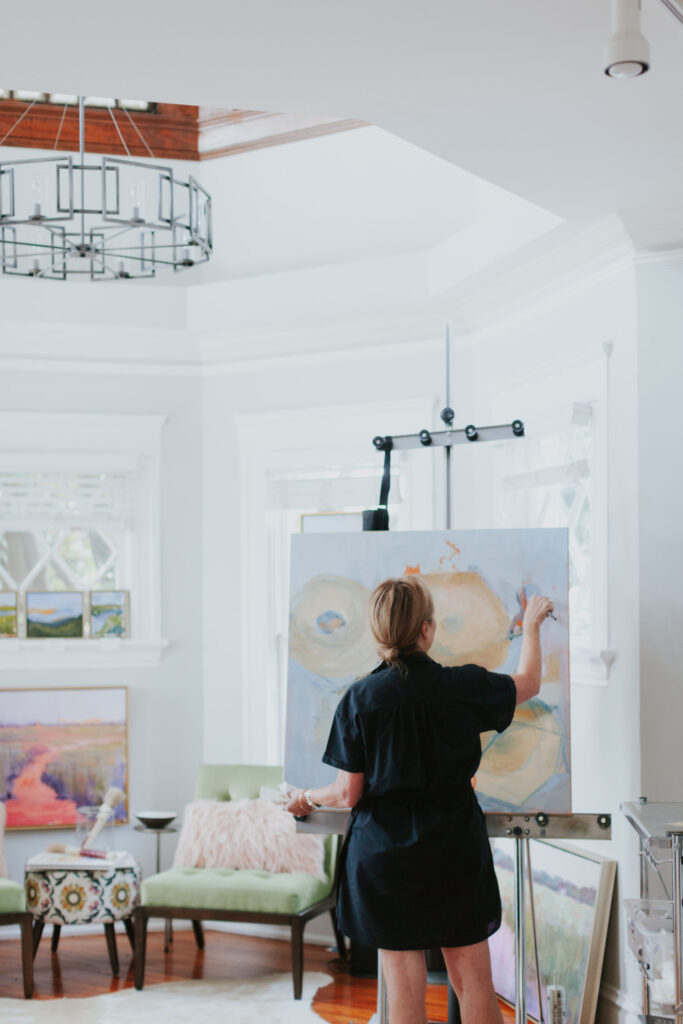 artist-brand-photo-painting-in-historic-home-studio-studioworks-dilworth-charloote